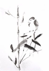 Oiseau bambou sur Stephanie Franken