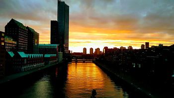 The Golden Hour in Rotterdam