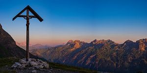Im Morgenlicht der Allgäuer Berge