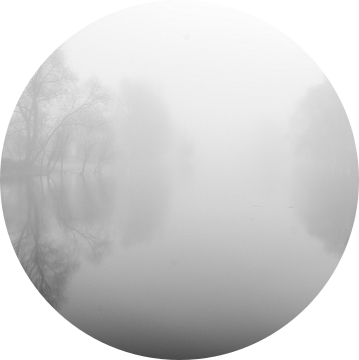 Geuzenwaard in  de Mist van Jeroen Kleverwal
