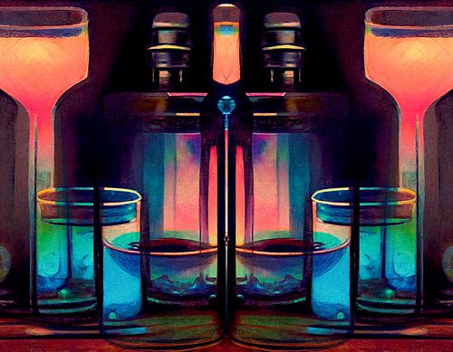 Het is cocktail tijd.