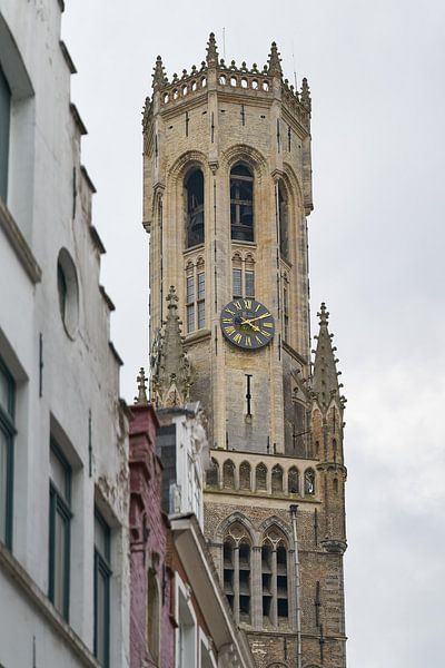 Belfort bell tower in Bruges by Heiko Kueverling