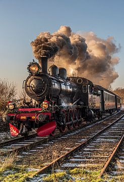 Steam locomotive E2 1040 of the Miljoenenlijn - Zuid Limburgse Stoomtrein Maatschappij (ZLSM) by Flachsfotografie