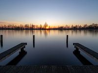 Coucher de soleil en douceur
