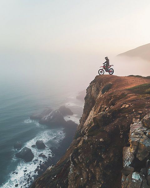 Mystik auf dem Motorrad von fernlichtsicht