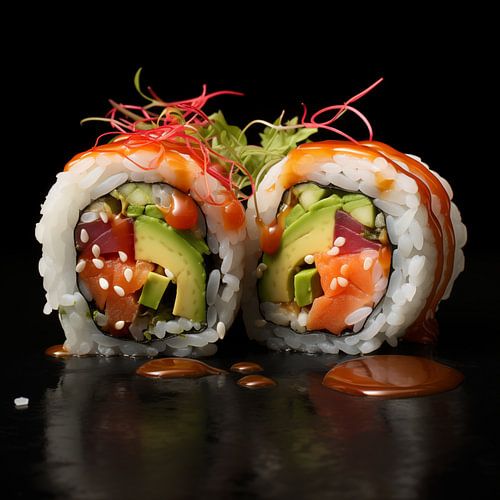 Sushi portrait
