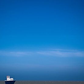 Blaues Boot von Steven De Baere