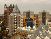 Stadtbild und Skyline von Rotterdam von Jim van Iterson Miniaturansicht