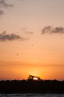 Zonsondergang op Zanzibar