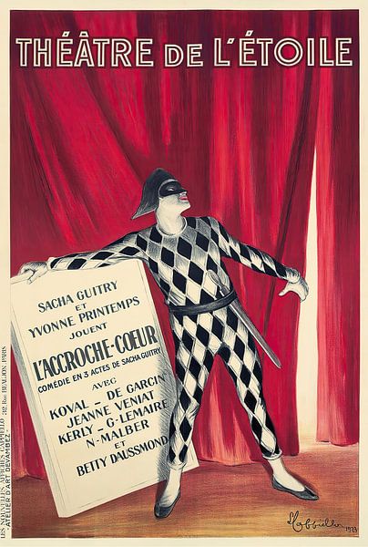 Leonetto Cappiello - Théâtre De L’étoile (1923) von Peter Balan