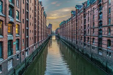 Speicherstadt, Hamburg van Wil Crooymans