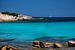Sardinie:  Spiaggia/Beach Capriccioli van Giovanni della Primavera