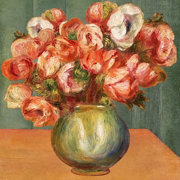 Renoir's Anemones Vase by Marja van den Hurk
