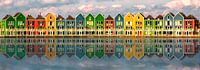 Kleurrijke huizen van Sabine Wagner thumbnail