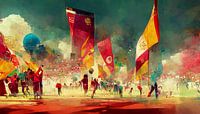 Wereldkampioenschap voetbal in Qatar 2022 van Animaflora PicsStock thumbnail