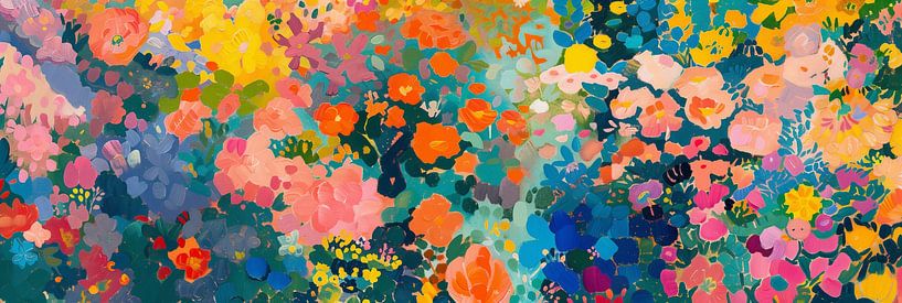 Buntes Blumenfest von Whale & Sons