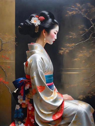 Geisha japonaise