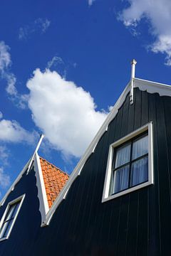 Charakteristische Volendam-Fassaden von Folkert Jan Wijnstra