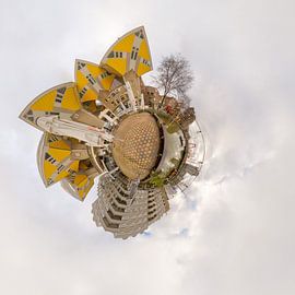 Oudehaven, Rotterdam Little Planet by Javier Alonso