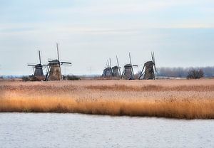 Molens Kinderdijk by Anouschka Hendriks