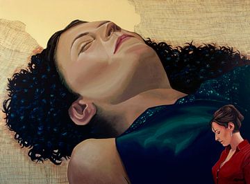 Der Traum von Arantzazu Martinez Gemälde