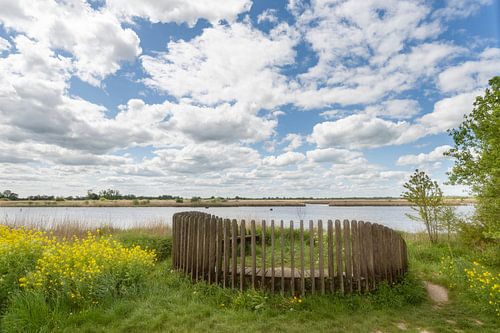 De Mijmerbank in De Onlanden nabij Matsloot
