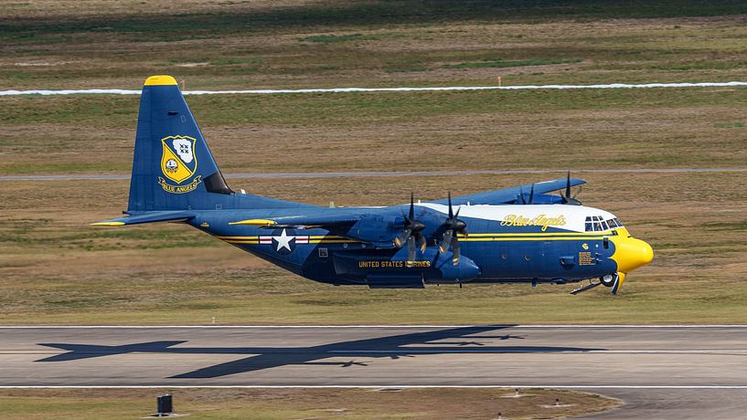 Blue Angels Lockheed C-130J Hercules &quot;Fat Albert&quot;. by Jaap van den Berg