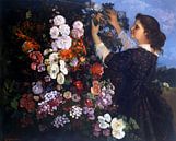 Les Trellis, Gustave Courbet von Meisterhafte Meister Miniaturansicht