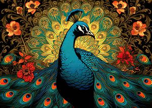 Oiseaux Paons