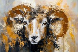 The sheep of gold by Marjolein Deelen