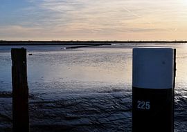 Marée basse sur la mer sur Kerstin Vogel