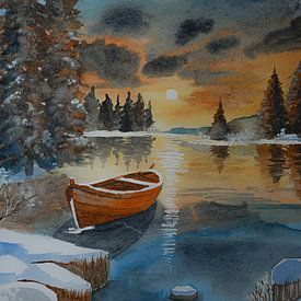 Aquarell Teil 225 von Tania Perneel