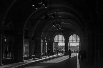 Subway Rijksmuseum Amsterdam by Don Fonzarelli