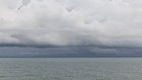 Wolken über dem Meer