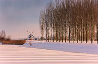 Moulin à vent Noordermolen Noorddijk, Groningen, Pays-Bas par Henk Meijer Photography Aperçu