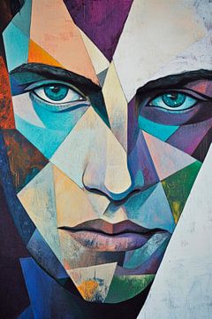 Geometric dreams - colourful soul by Poster Art Shop