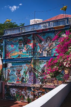 Peintures murales dans la ville de Panama sur Marlo Brochard