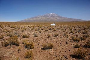 Salar de Tara. Een fourwheeldrive in het natuurreservaat van San Pedro de Atacama