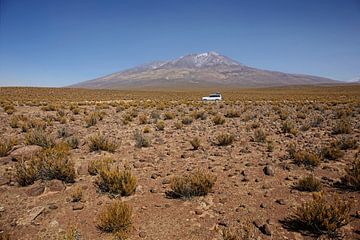 Salar de Tara. Een fourwheeldrive in het natuurreservaat van San Pedro de Atacama van Tjeerd Kruse