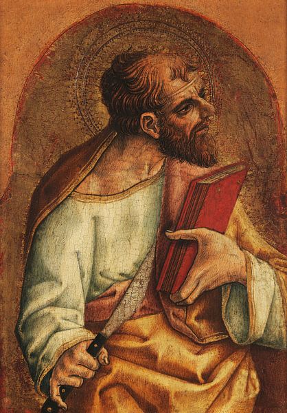 Saint Bartholomew, Carlo Crivelli by Masterful Masters