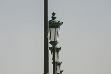 lampposts in a row by yentl potvliege