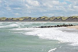 La plage de Vorupør au Danemark