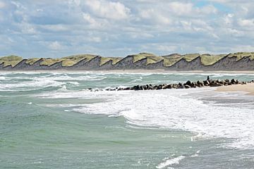 Der Strand von Vorupør in Dänemark von Katrin May