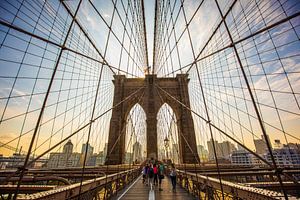 Die Brooklyn-Brücke von Michel van Rossum