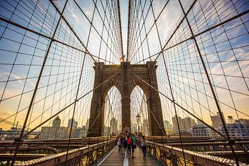 The Brooklyn Bridge by Michel van Rossum