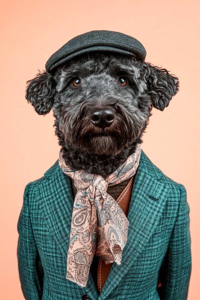 Kerry Blue Terrier von Poster Art Shop