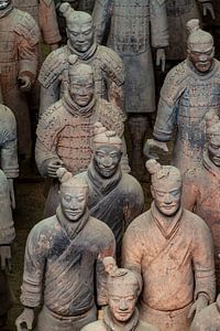 Het Terracottaleger van Xian in China