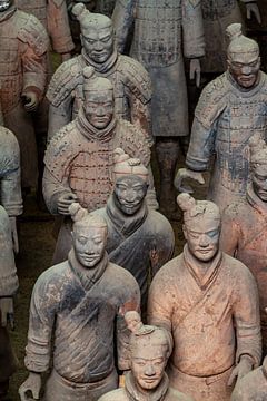 Het Terracottaleger van Xian in China van Roland Brack