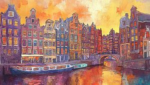 Amsterdam Illustration