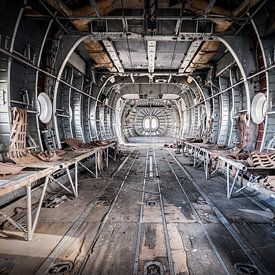 Verlorenes Flugzeug, verlassenes Flugzeug von Erik Noordhoek